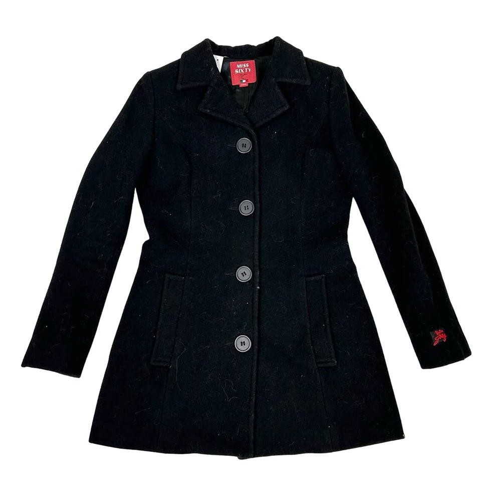 Miss Sixty italian vintage pea coat size M
